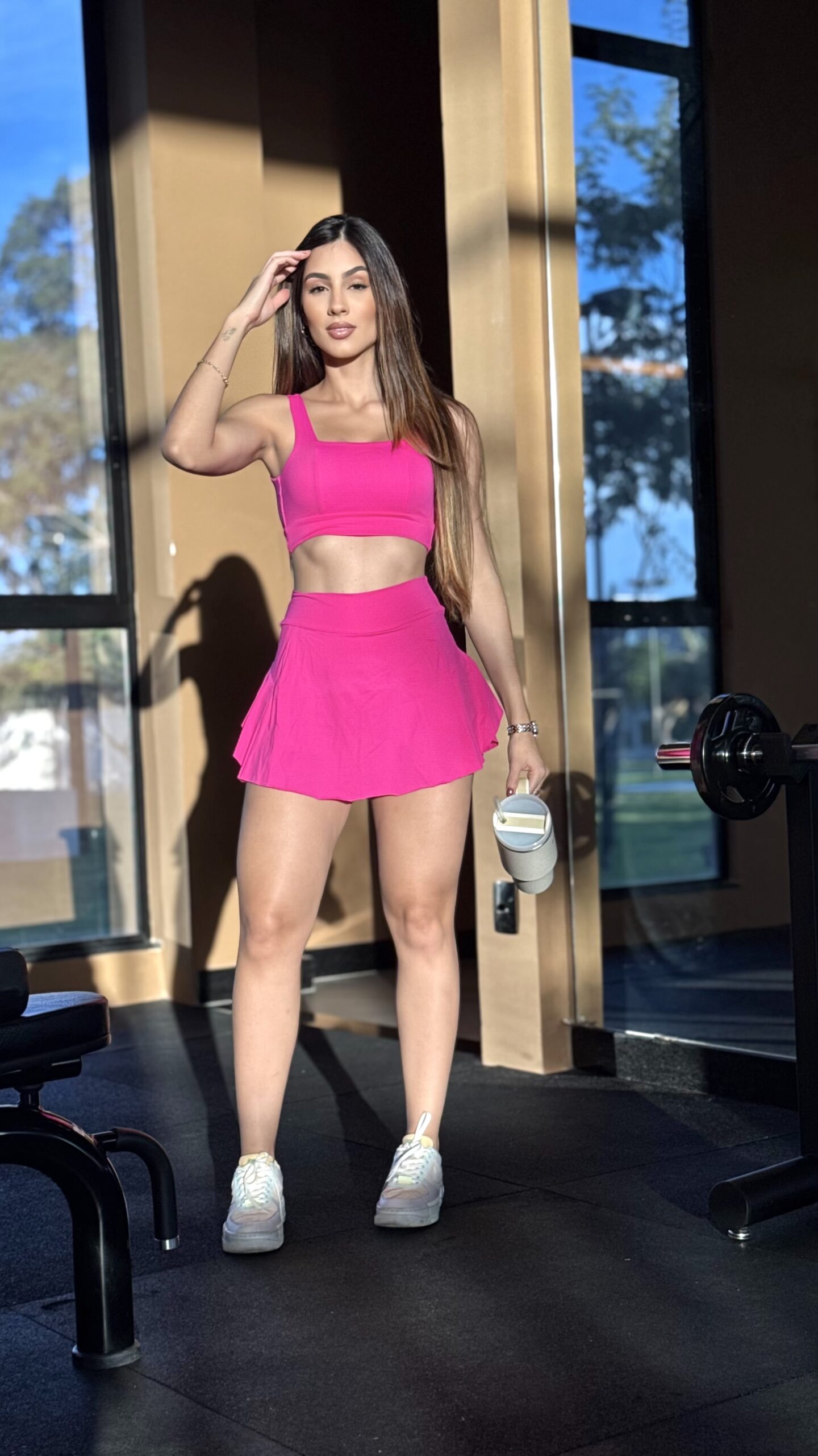 Conjunto saia e top Opala